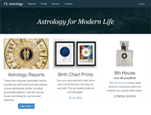 Tablet Screenshot of clastrology.com